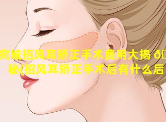 宛城招风耳矫正手术费用大揭 🐟 秘(招风耳矫正手术后有什么后遗症)